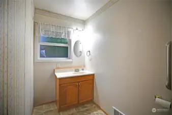 Main floor powder bath..