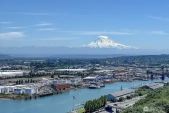 Mt. Rainier and Puget Sound Vistas