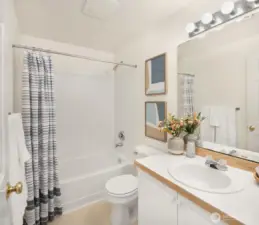Second full bathroom.