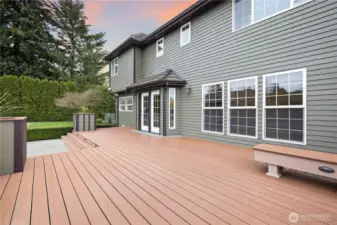 Freshly painted exterior