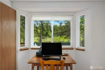 Desk with a view!