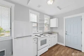 ADU efficient kitchen