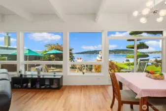 Great room with stunning views
