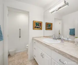 Main floor bathroom