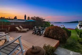 Deck rebuilt in 2025 with TimberTech composite boards