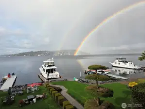Even rainy days are spectacular here!