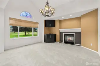 Formal Living room ideal for quiet setting and enjoying the outside.
