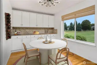 Virtually Staged Nook