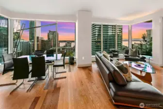 wall color has been virtually staged to show case a neutral color to help show how home would look if you wanted a lighter color