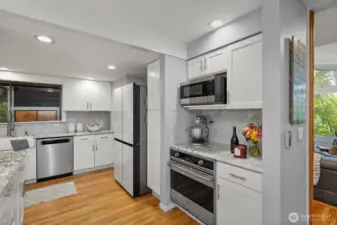 Bright, open kitchen designed for both function and style