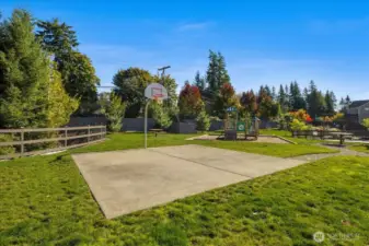 Outdoor Recreation Nearby: Playground, Picnic Spots, and Basketball Court