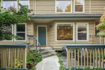Capitol Hill Townhomes is a boutique enclave of 37 homes in a garden setting, tucked away off the tree lined streets on the eastern side of Capitol Hill, built in 1980, professionally managed HOA with strong reserve funds.