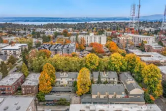 Hidden behind the tree lined streets on the eastern side of Capitol Hill.