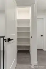 Hallway closet