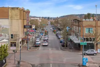 Close to downtown Centralia, WA