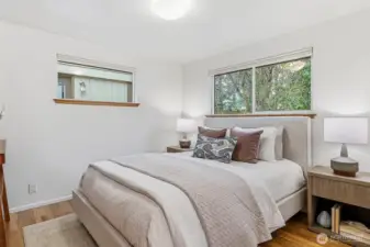 3 good sized bedrooms