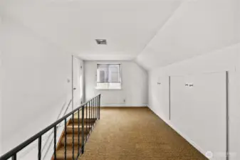 Upstairs loft