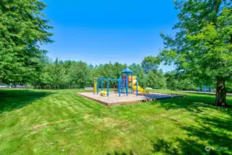 Huge community playground with low HOA