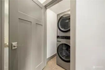 Washer & Dryer on first floor