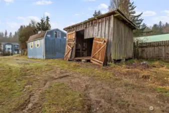 Recycle the shed, people are buying destressed wood for their hobbies.