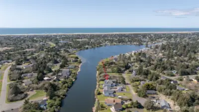 Also, it's just a short journey down the canal before entering into Lake Minard!