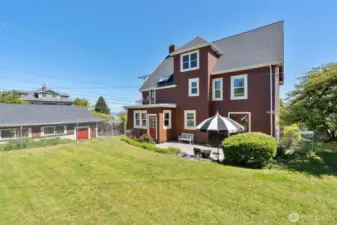 Backyard, Garage & Home