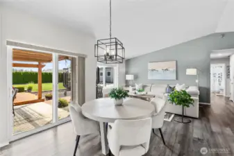 Dining room.
