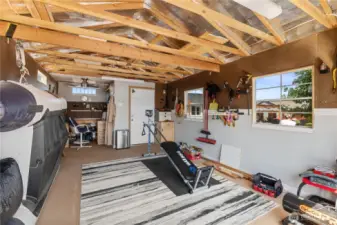 Interior of outbuilding 1.