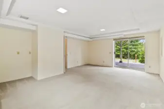 Great room lower level