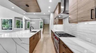 Countertop and storage space to spare!
