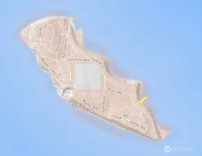 Lot Location on Hat Island