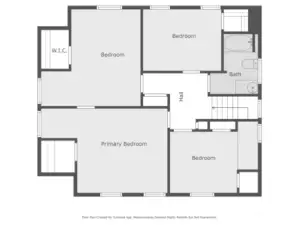Second floor floorplan