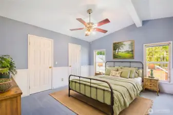 Primary Bedroom Virtually Staged