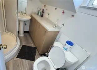 Shared Bathroom for three studios