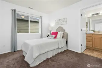 3rd bedroom upstairs. Hunter Douglas blinds have lifetime warranty