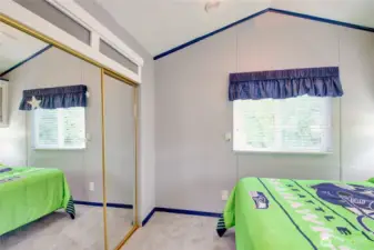 Very large bedroom closet