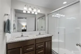 Primary suite bathroom