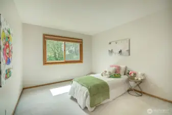 Bedrooms with tree views and lots of light