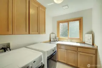 Full sized laundry room