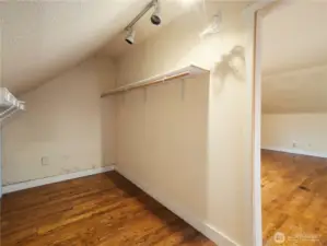Walk in closet in primary