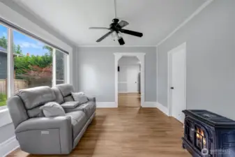 Dining room could be used as a second living room!