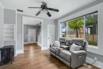 Dining room could be used as a second living room!