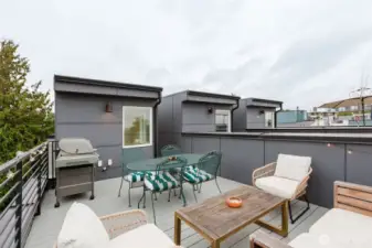 Entertainment Area on Rooftop