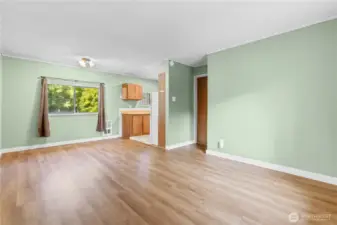 Flex room above garage