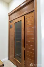 indoor sauna