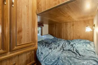 Private sleeping space.