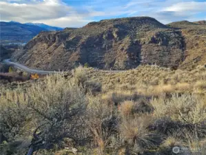 Top looking down to Chesaw Rd.