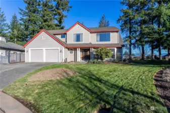 This home has AC, 2nd refrig & freezer in garage; 2 garage door openers; whole house vac system.