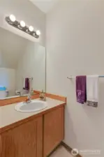 main level half bath