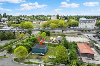 Notice the proximity to the Mt. Baker Light Rail Station around the corner.